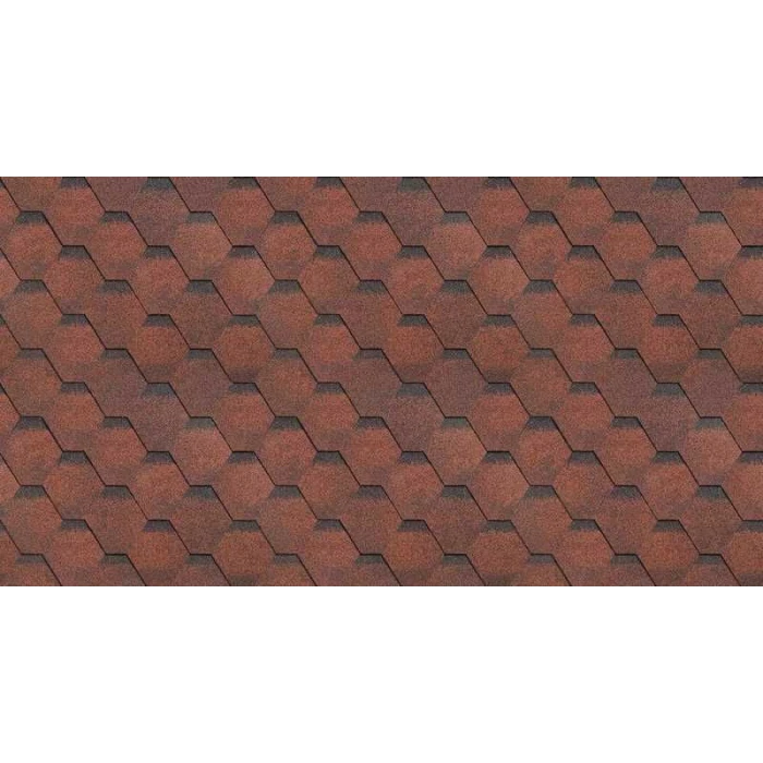 Гибкая черепица Технониколь Шинглас Финская Соната Красный