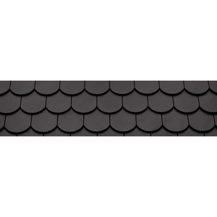 Керамическая черепица Braas Опал Ангоб антрацит